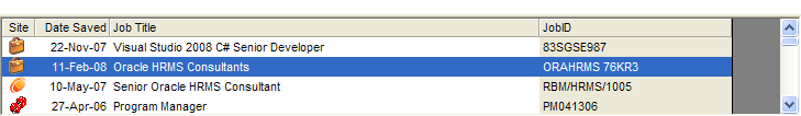 Add jobs to the JobTabs grid.